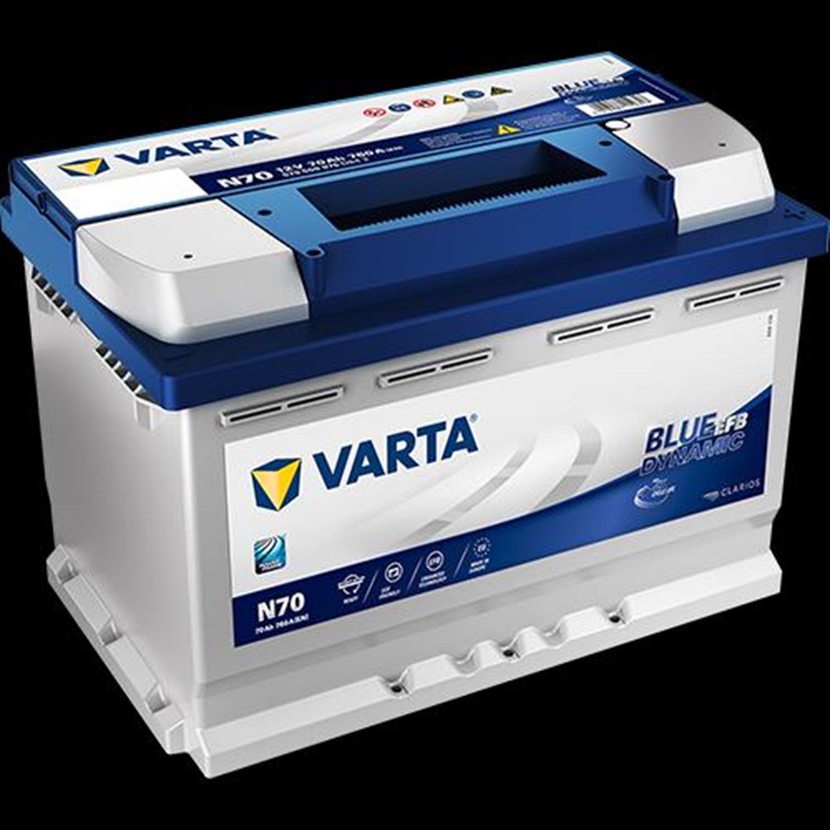 AKÜ, 12 V 70 AH EFB AKÜ (BLUE DYNAMİC)