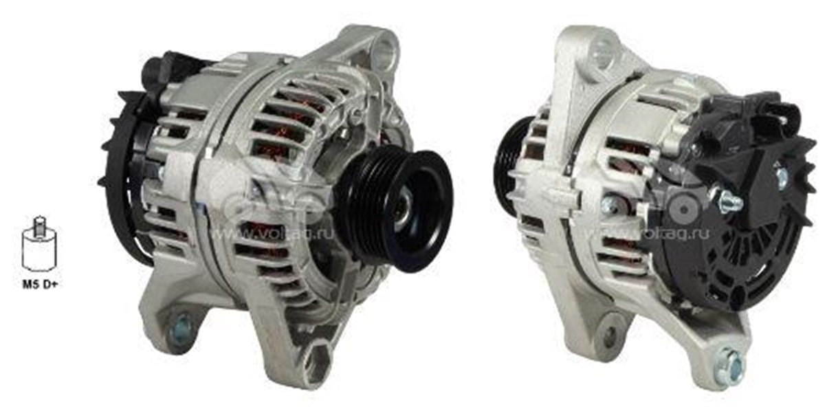 Alternatör 12V 105Ah (Revizyon) Klimalı Fıat Doblo Palio Marea Siena Palio Siena