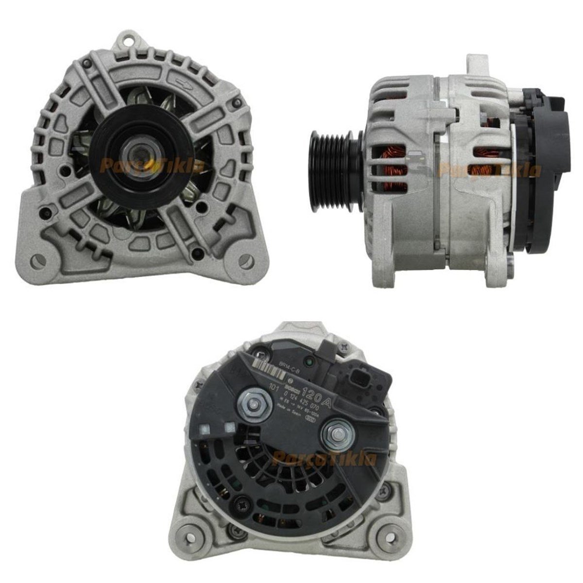 Alternatör 12V 120Ah (Revizyon) Renault Clio Megan Fluence