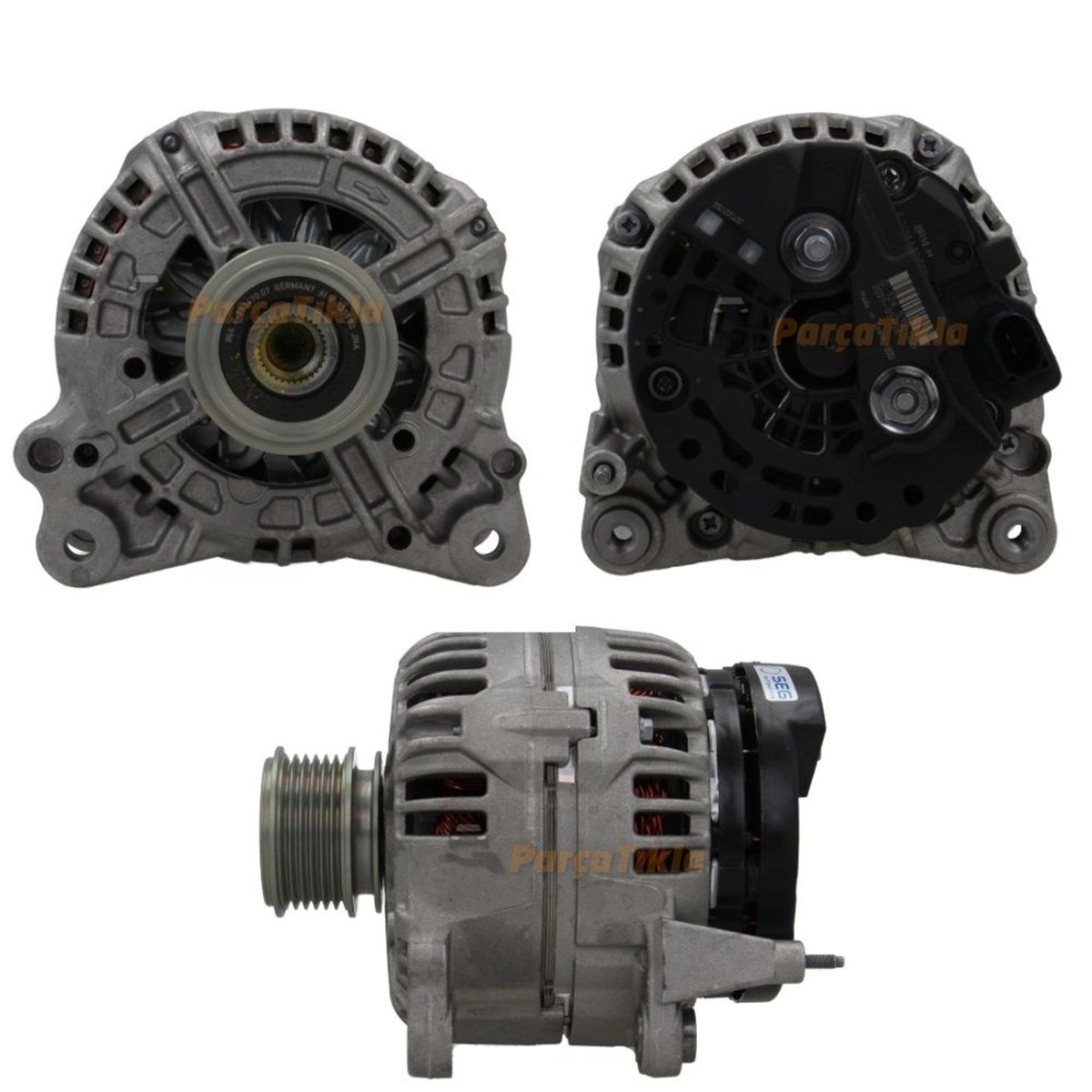 Alternatör 12V 120Ah Vw Golf Iv Bora T5 Seat Leon Skoda Bora Audi A3 Ford Galaxy Fabia Octavia