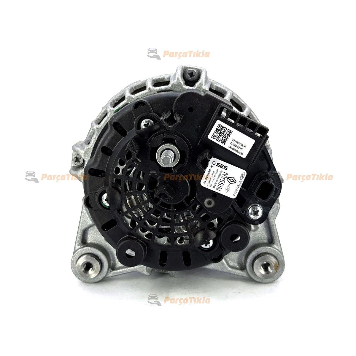 Alternatör 12V 150Ah 7Pk Nissan Pulsar Qashqaı 1C5 Dcı Megan Iv Talısman Trafıc F00bl08a8 F000bl0825 | Renault 231009362R