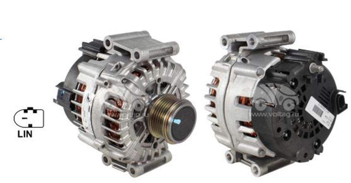 Alternatör 12V 200Ah Audi A4 A5 Q5 A7 (Orj Konjektör İna Kasnak)