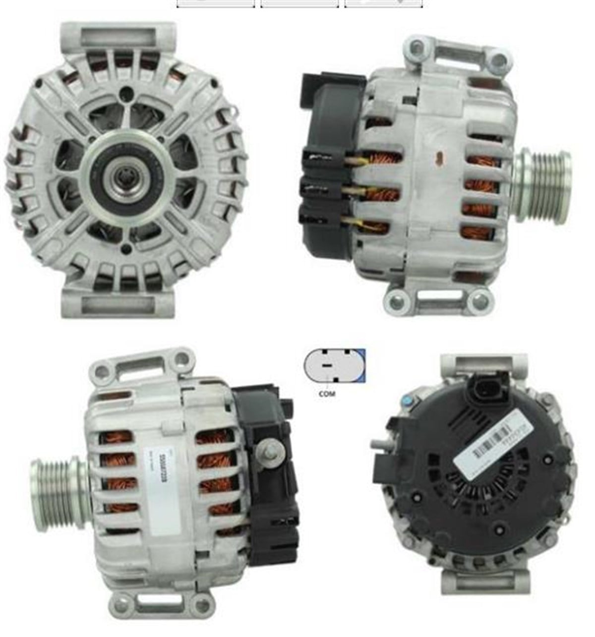 Alternatör 12V 220Ah Mercedes Sprinter 316 415 Start Stop Fonksiyonu Olmayan Araçlara