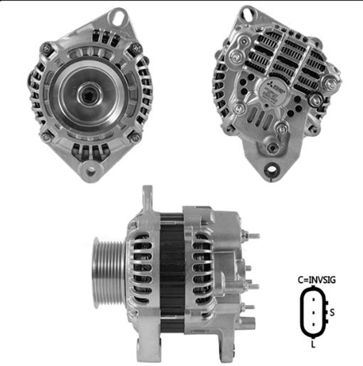 Alternatör 24V 60Ah Ford Cargo Mits Tip