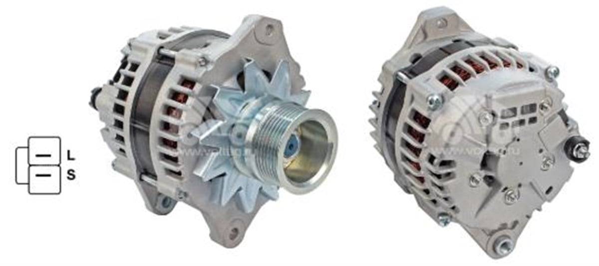 ALTERNATÖR 24V 80A HİTACHI TİP ISUZU NQR - NPR YM