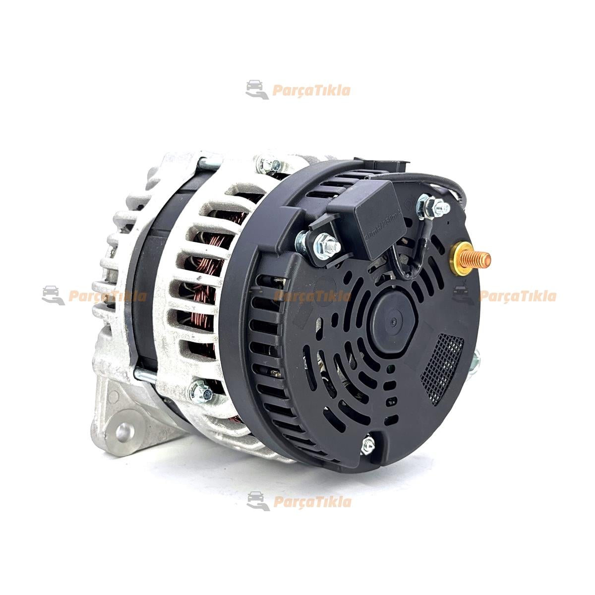 Alternatör Iskra 12V 150Ah New Holland Case Traktör Tofaş Uyumlu Slx Yüksek Amper Ayaklar (İkili Ayak Arası 82Mm) Önden İki | Mahle Mg777