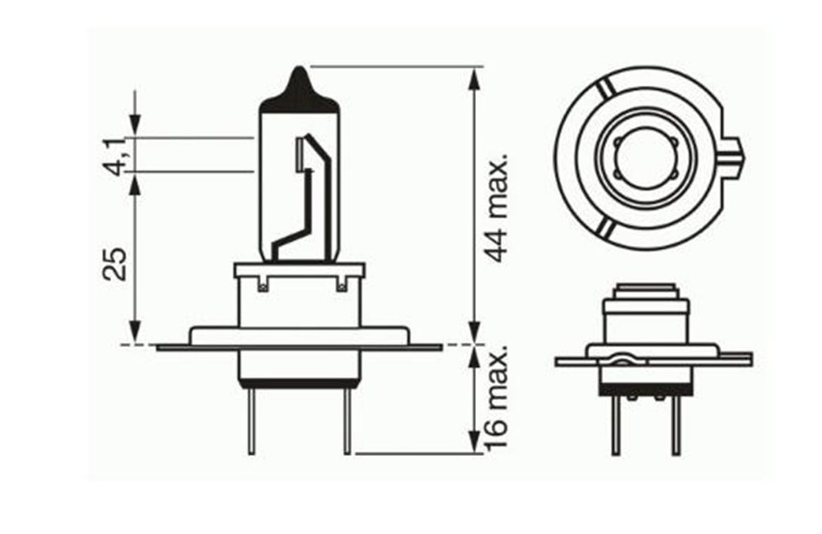 Far Ampulü 24V 70W H7 1987302471