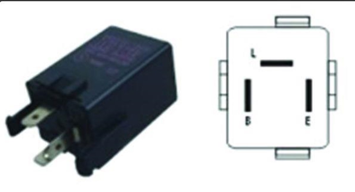 Flaşör 12V 3Uç H100 L200 L300 Hyudaı Accent Starex Honda Cıvıc