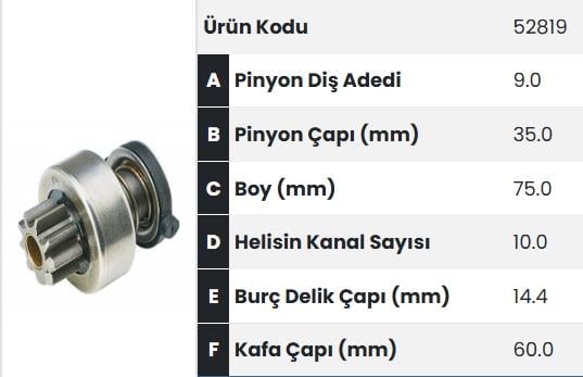 FORM52819-Marş Dişlisi