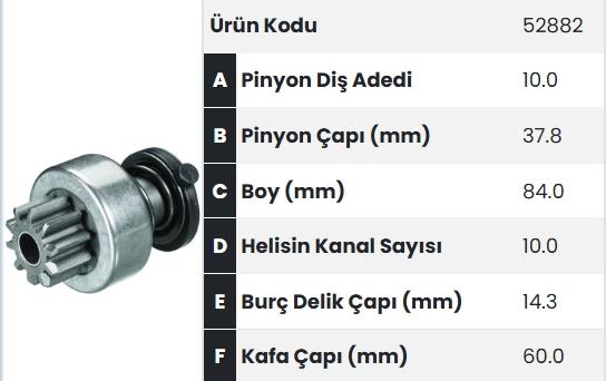 FORM52882-Marş Dişlisi