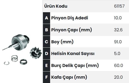 FORM61157-Marş Dişlisi