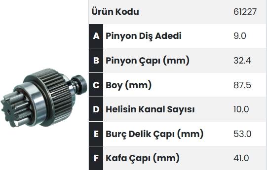 FORM61227-Marş Dişlisi