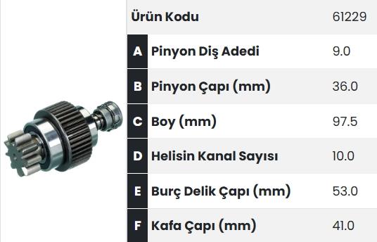 FORM61229-Marş Dişlisi