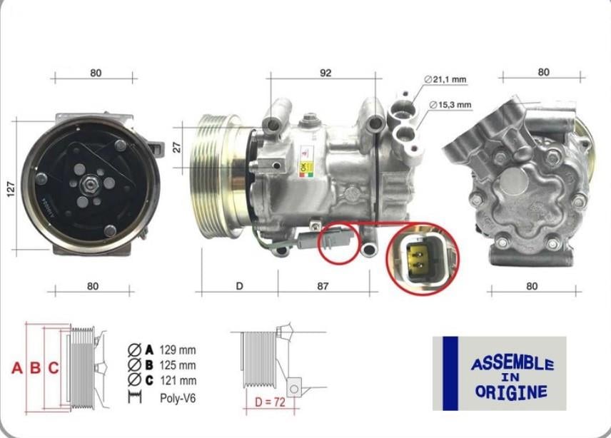 GUA51325-Klima Kompresörleri
