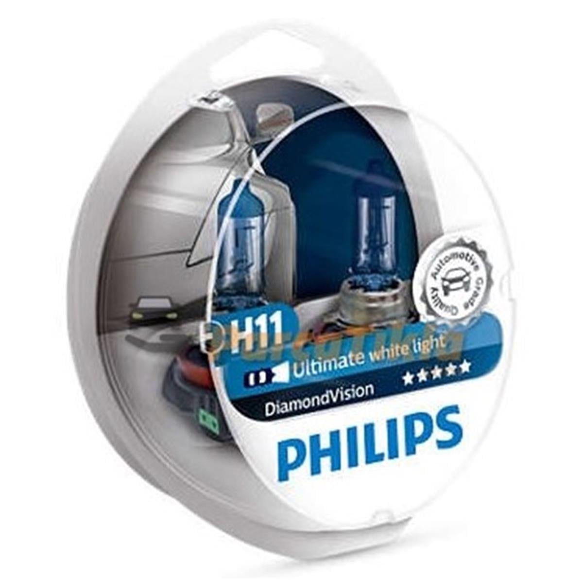 H11 Ampul Dıamond Vision Takımı 5000K Phılps | Phılıps 12362Dvs2