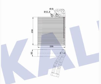 KALE350135-Klima Radyatörü (Kondansatör)