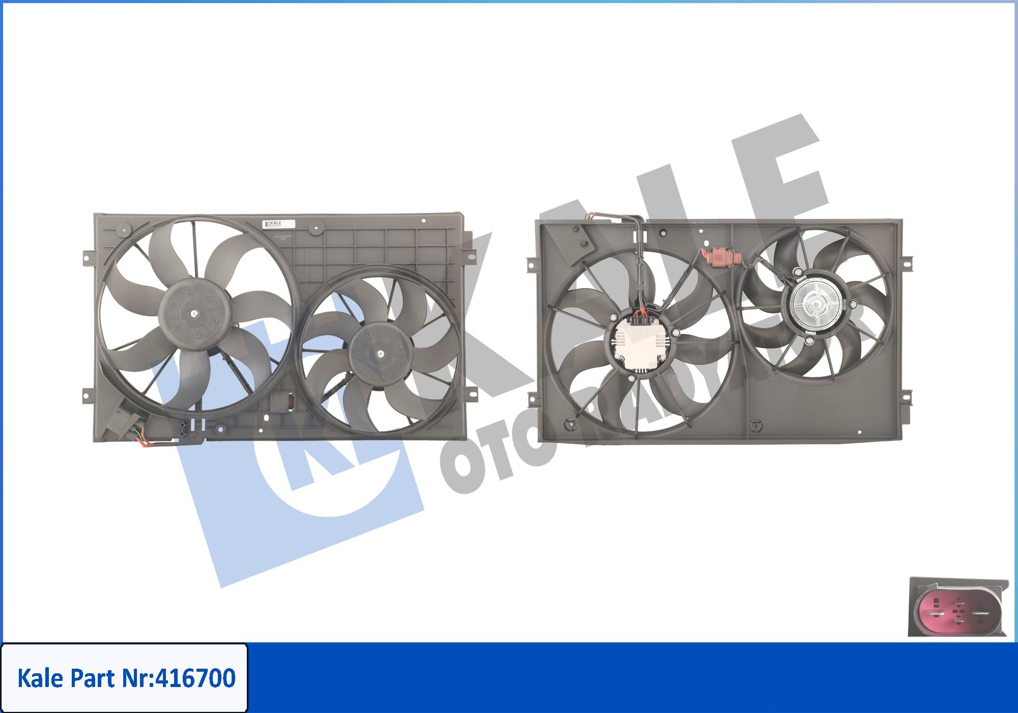 KALE416700-Fan Motoru