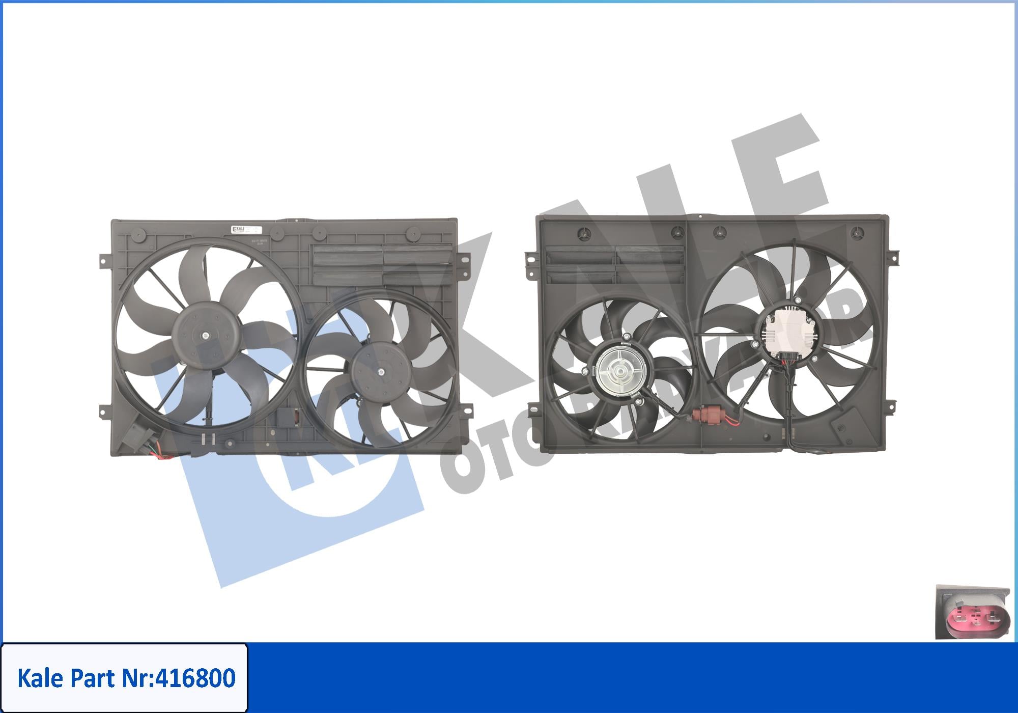 KALE416800-Fan Motoru