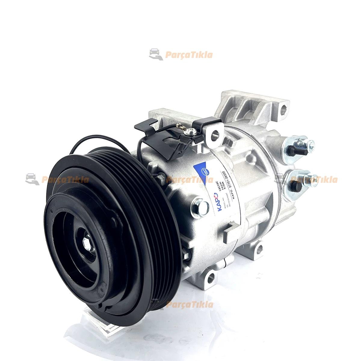 Klima Kompresör 12V 6Pk 125Mm Hyundai İ20 1 4 08 15 İ20 1 6 10 Kia Elentra 977013X000 | Kapo 977013X000