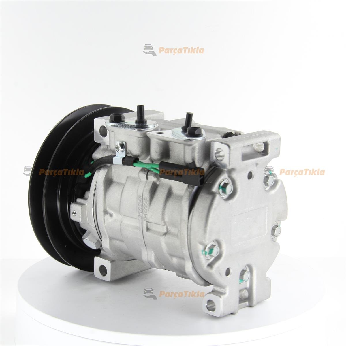 Klima Kompresör 24V 1Pk V Kayış Kawasaki Komatsu Hıtachı İş Makinesi 10S13c Ortadan Çıkıs Kuçuk Gövde | Lidpart K4472801730