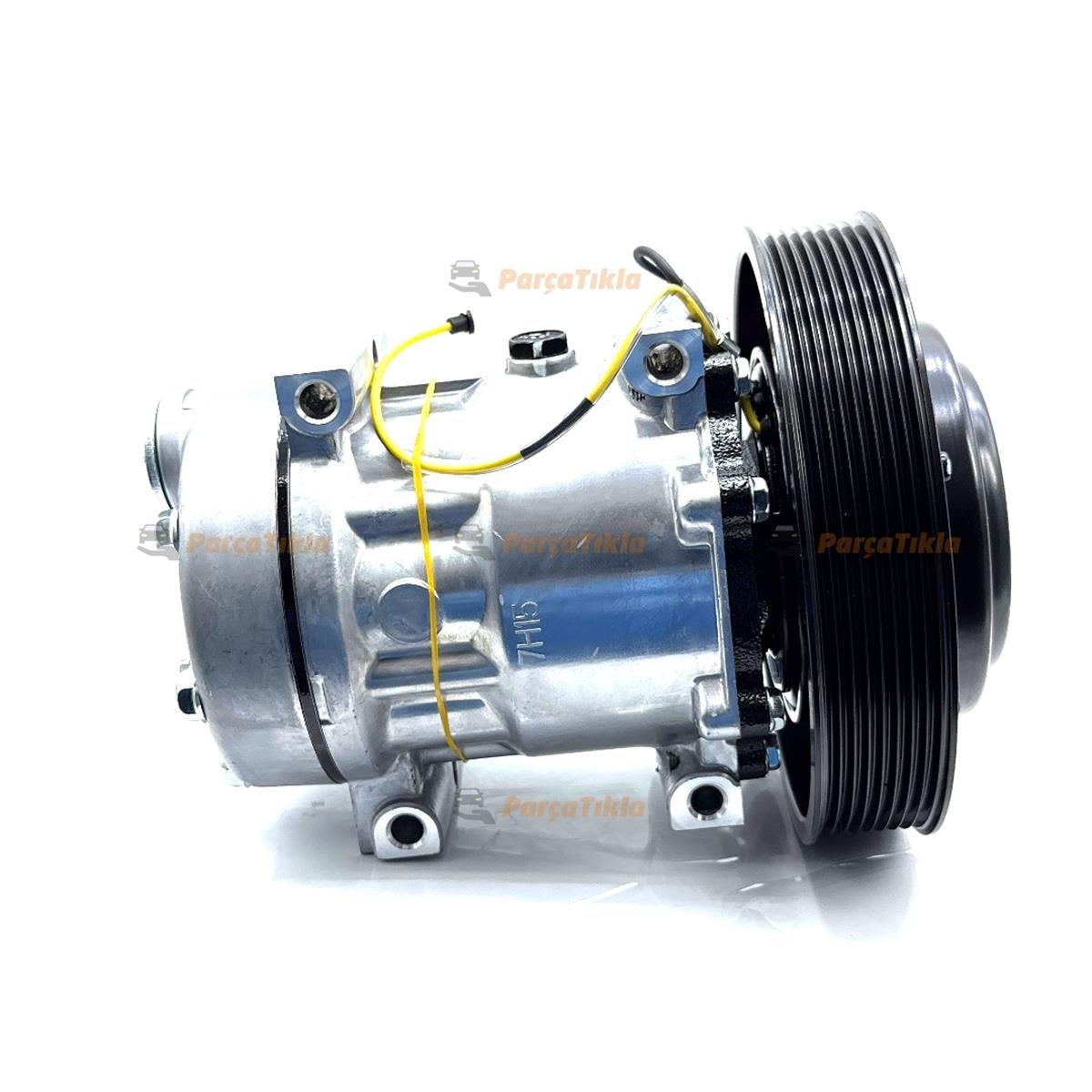 Klima Kompresör 24V 8Pk Çap 179Mm Volvo İş Makinası Volvo Kamyon Reno Tır T Kabin Bloktan Baglantılı Arkadan Çıkıslı Sd6195 | Wutse 42010111