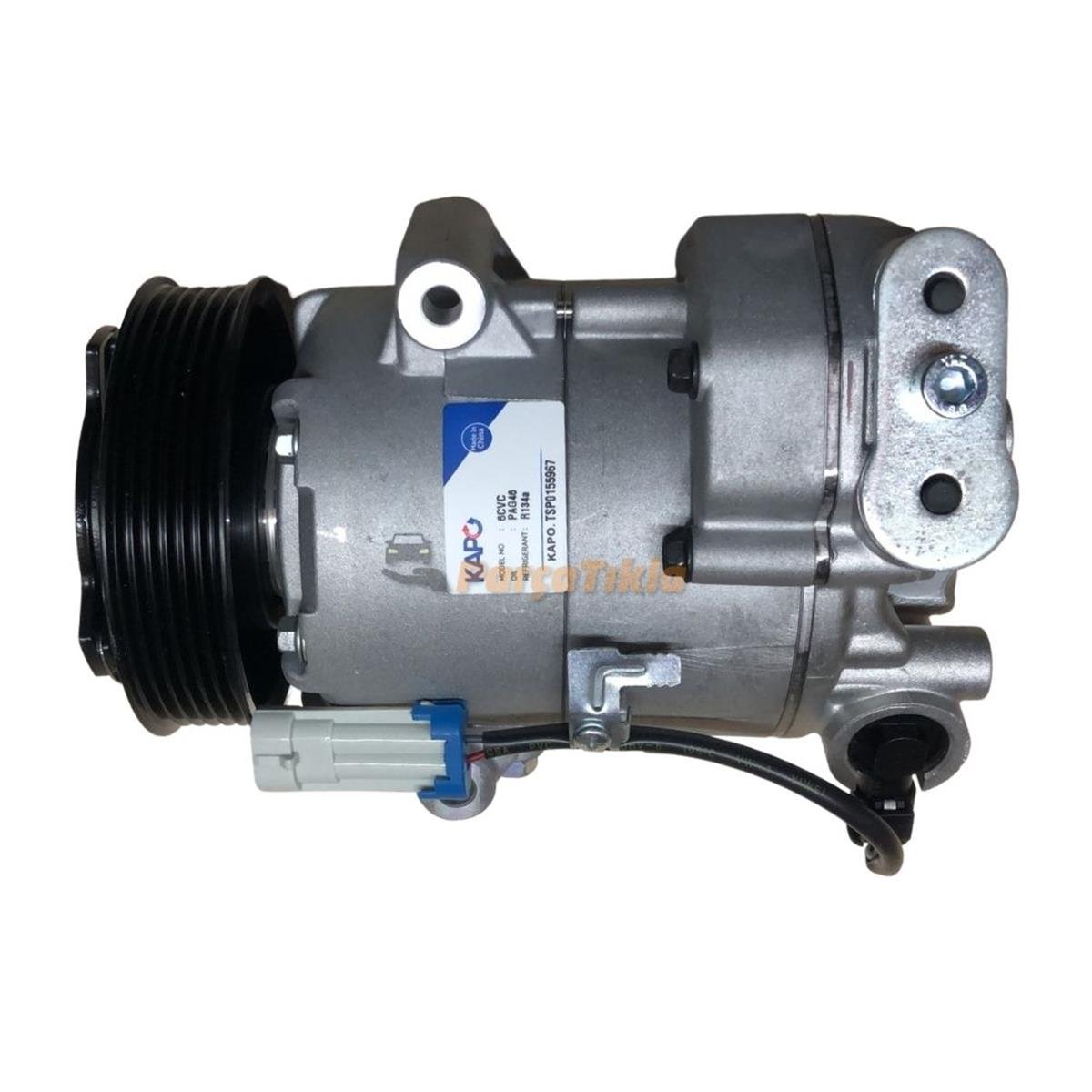 Klima Kompresör 6Pk Opel Astra J Zafıra 1 7 Kapo Tsp0155967 Kasnak Çapı:109Mm