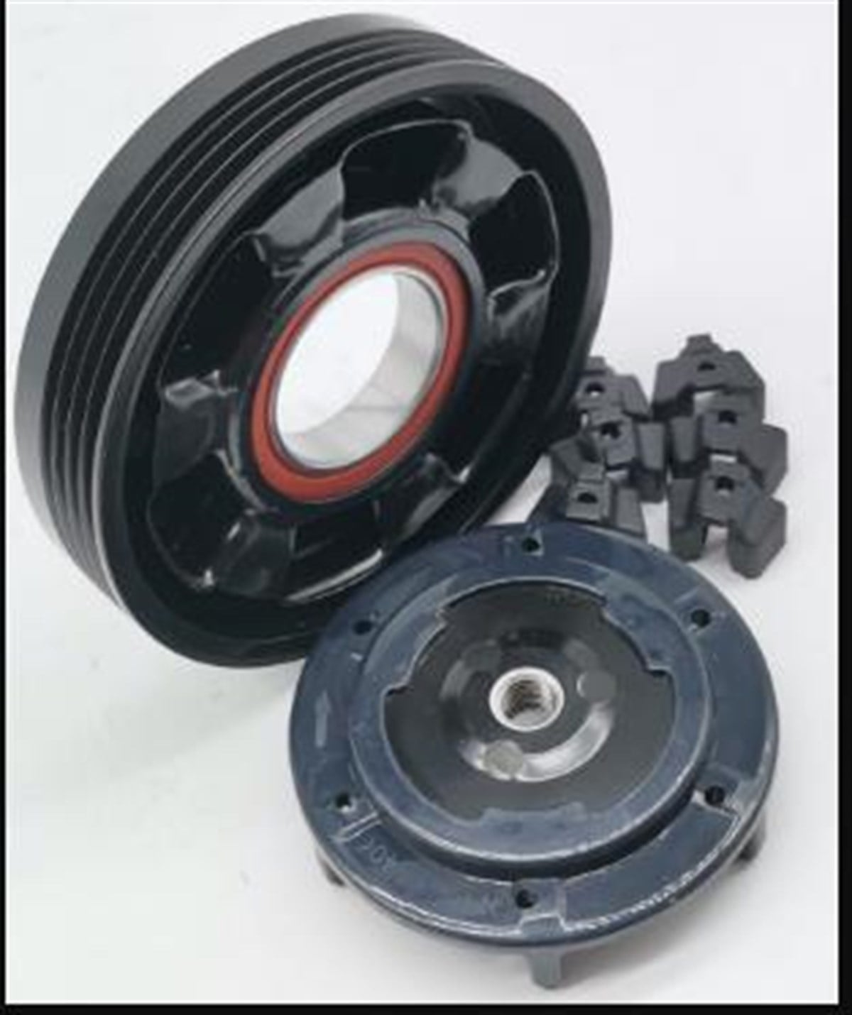 Klima Kompresör Kasnak Seti 4Pk 110Mm Bmw 5 7 Serisi Dizel