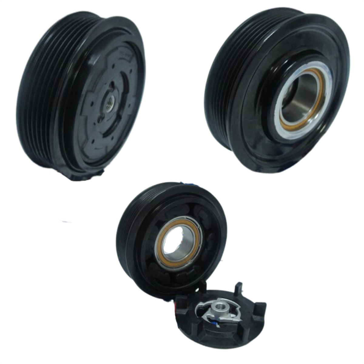 Klima Kompresör Kasnak Seti 6Pk 115Mm Vw Golf Polo | Ith Klımakas125