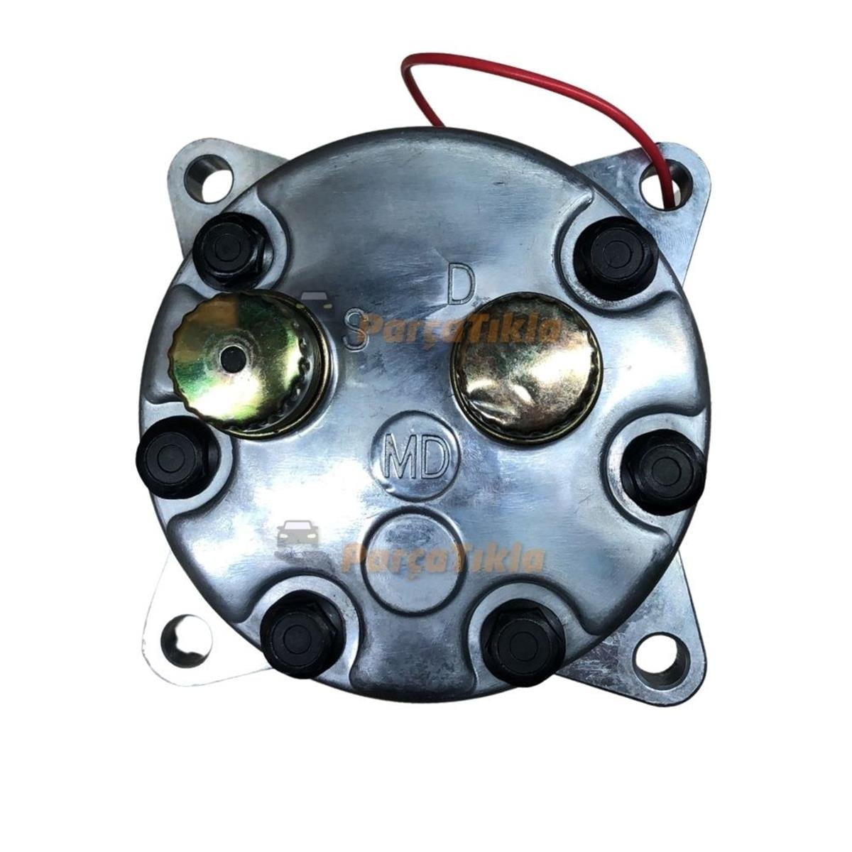 Klima Kompresörü 12V 8Pk 5H14 Arkadan K K 119Mm Pv8
