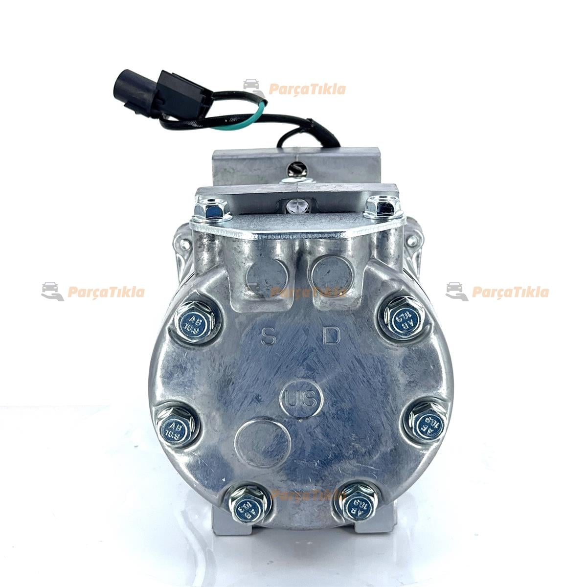 Klima Kompresörü 24V 1Pk 125Mm V Kayış 7H15 Hidromek İş Makinesi Sumitomo Bloktan Baglantı Bağlantı 742094 | Lidpart K742094