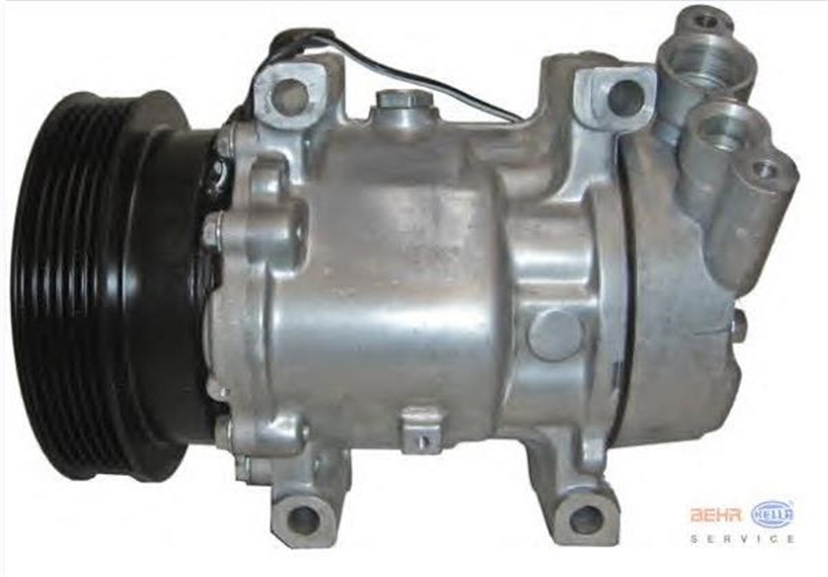 Klima Kompresörü 6Pk Clio Kango Megane    Renault 8200866443