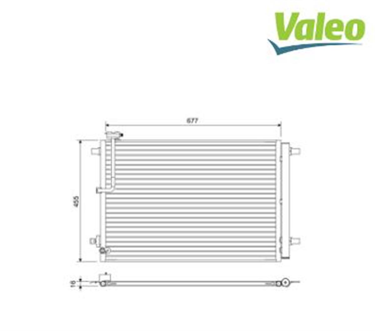 Klima Radyatörü Audi A8 D4 (4H2, 4H8, 4Hc, 4Hl) 4H0260403e Valeo 822657 4H0260403l Dcn02046 Nıssens : 941077 Mahle Ac1090000s | Valeo 822657
