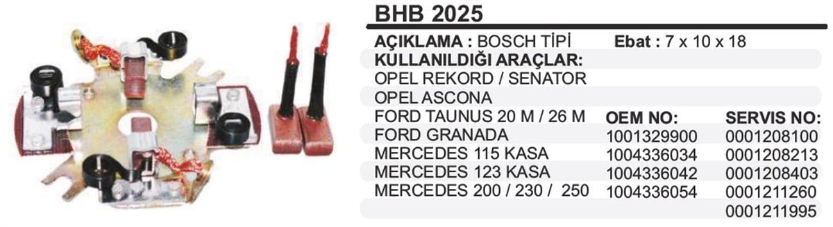 Kömür Yuvası Ford Audi Em Bhb2025