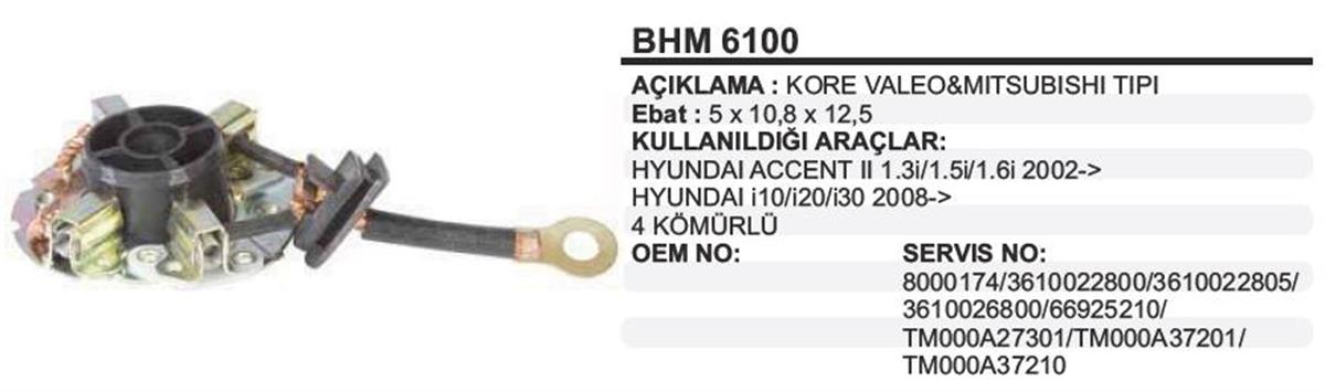 Kömür Yuvası Hyundai Accent Era Dizel | Ygt Vl16634k