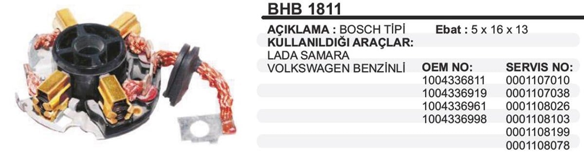 Kömür Yuvası Lada Samara Vw Em Bhb1811