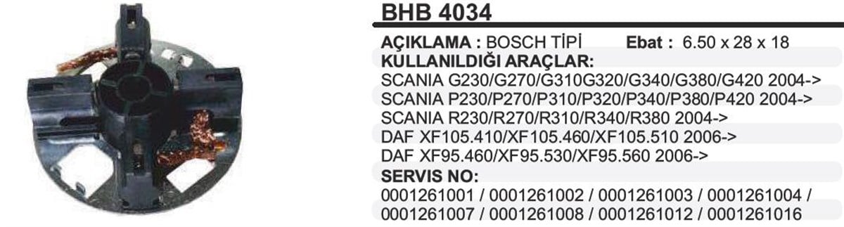 Kömür Yuvası Scanıa Ym Merc Daf Mercedes Actros Man 261 Daf Johndeere Valtra Bhb60954034