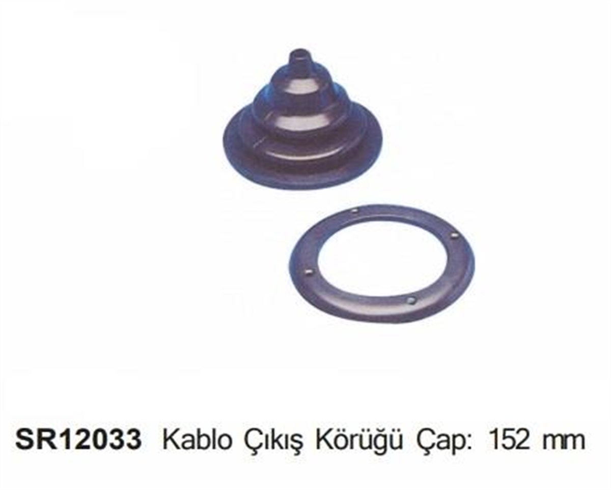 Marin Kablo Çıkış Körüğü 152Mm Sr 12033