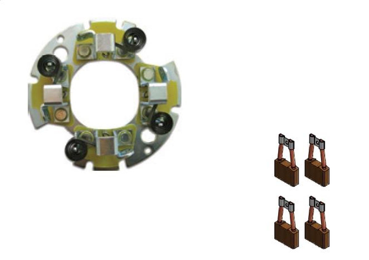 Marş Kömür Yuvası 12V 42Mt Mack Caterpillar Dev Fatih Motorlar