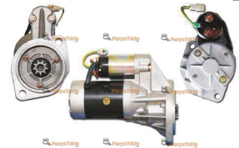 MARŞ MOTORU-12V 9DİŞ ISUZU FORKLİFT 2KUL--STR6000