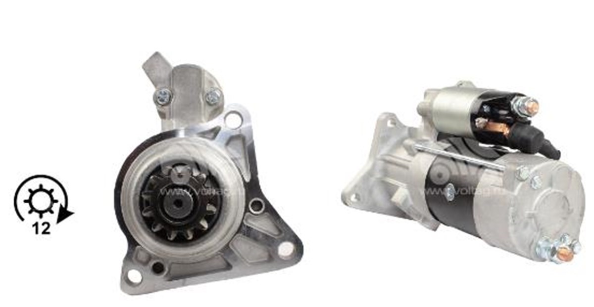 Marş Motoru 24V 12Diş Volvo Fm 14 Serisi 2014  Fh4 D130 2016  Renault T440 T480 2014