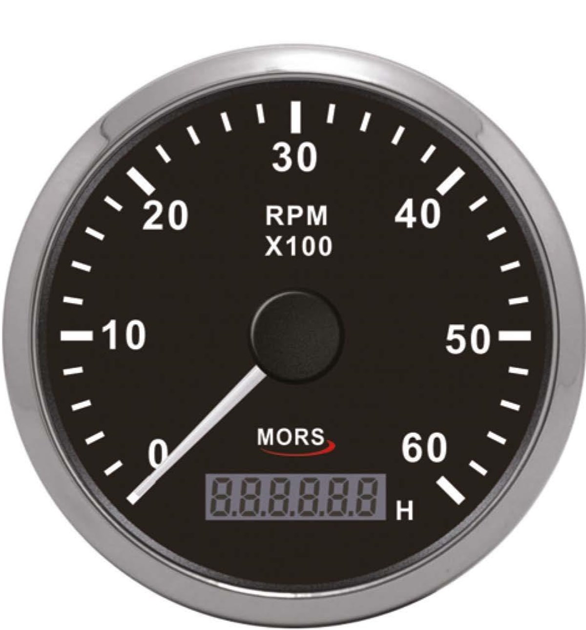 Mors Devir Göstergesi 6000 Devir Siyah Sr14880