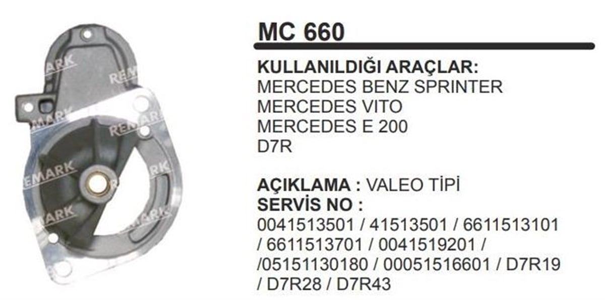 Pinyon Kapağı Mercedes Benz Sprinter Vito E200