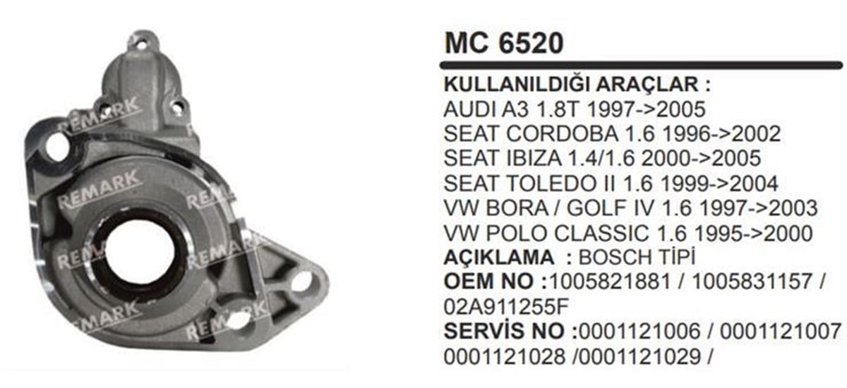 Pinyon Kapağı Vw Bora Golf Polo Seat 97  05 Benzinli Audi A3 Seat Cordoba Seat İbiza Toledo Polo Classic