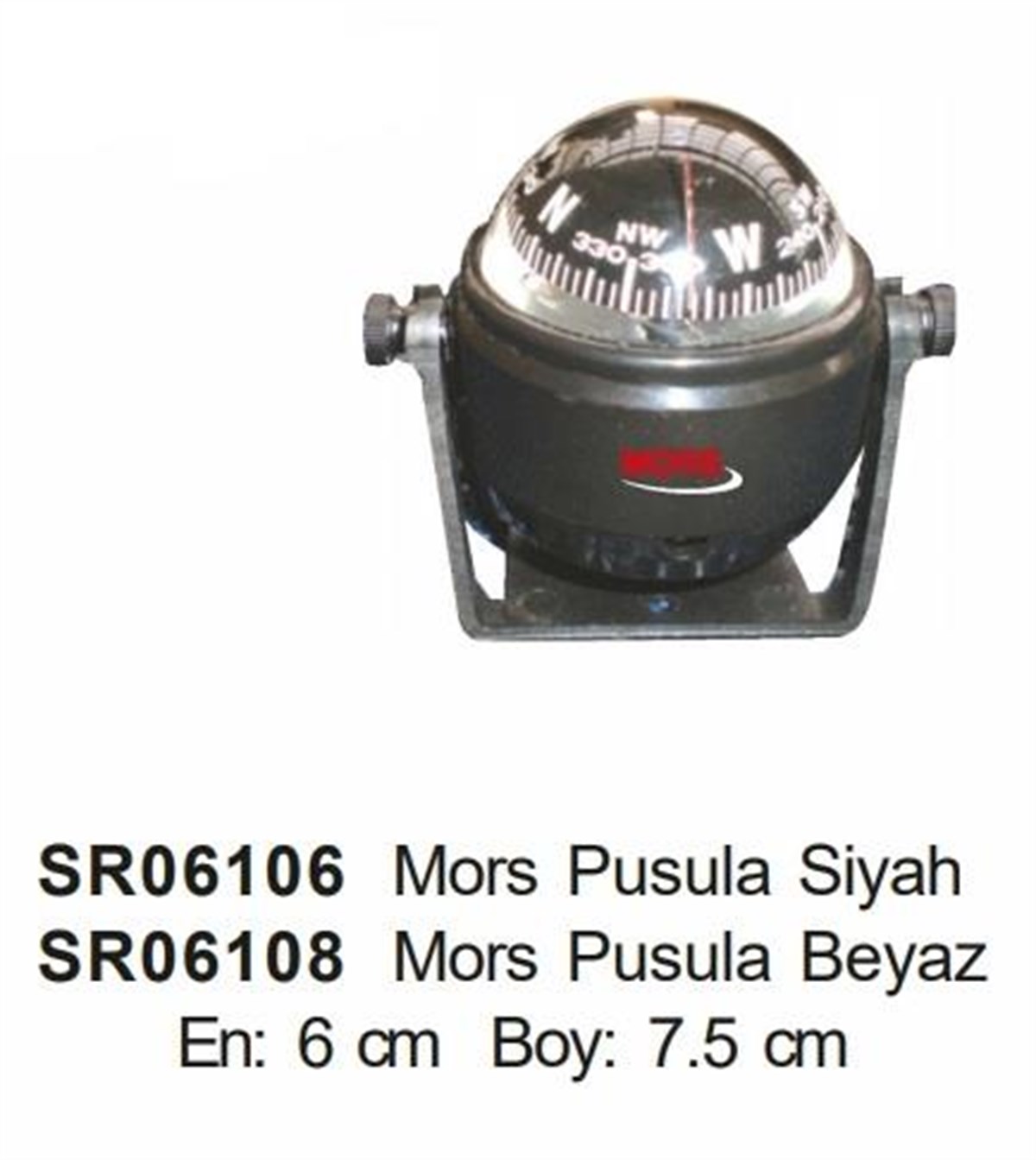 Pusula Beyaz Boy:7 5Cm