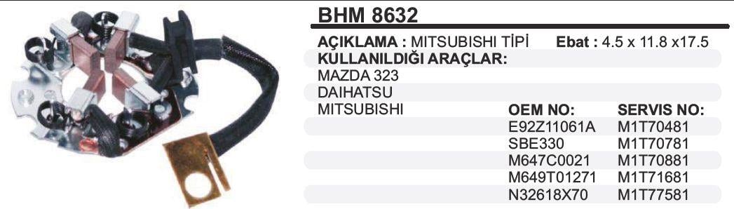 REMARKBHM8632-Marş Kömürü ve Kömür Yuvası