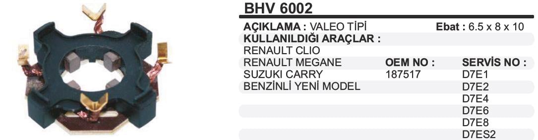 REMARKBHV6002-Marş Kömürü ve Kömür Yuvası