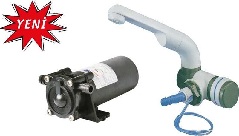 SHURFLO ELEKTRİKLİ MUSLUK  12V   - SR09516