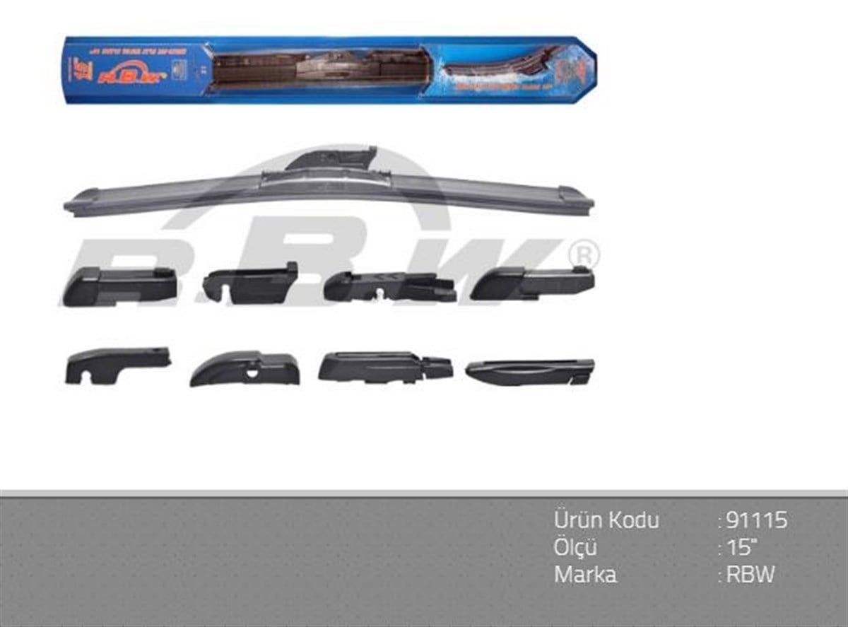 SİECEK SÜPÜRGESİ 380MM MUZ TİP 8 APARATLI
