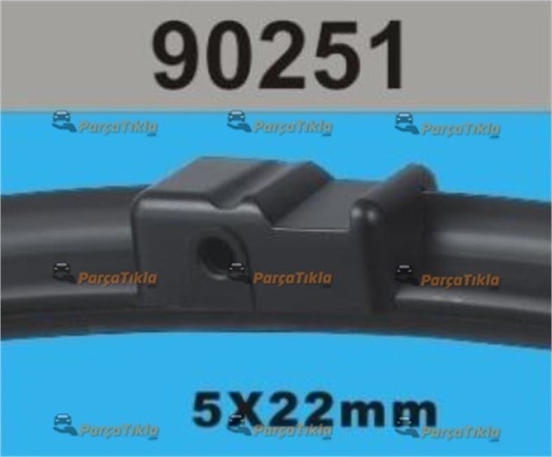 SİLECEK SÜPÜRGESİ 2 Lİ ÖN TAKIM (60CM+48CM)  AUDI A3 HB - ŠKODA OCTAVIA II HB/SW-VW CADDY III - VW GOLF V HB - VW JETTA III- VW TOURAN