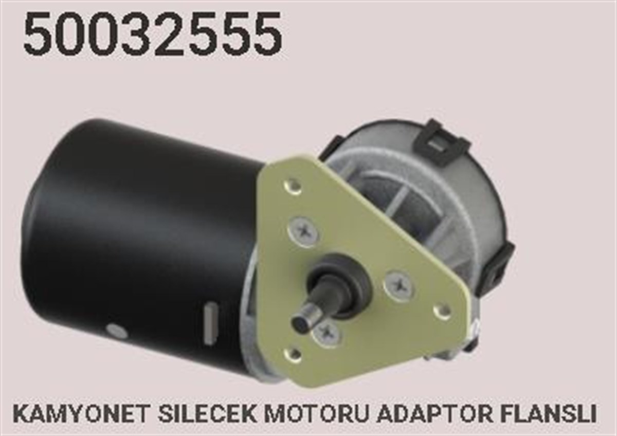 Silgi Motoru 12V Ağır Hizmet Flanşlı 32555